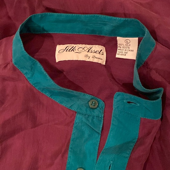 Vintage 100% silk Large Silk Assests By Danco - Picture 1 of 6